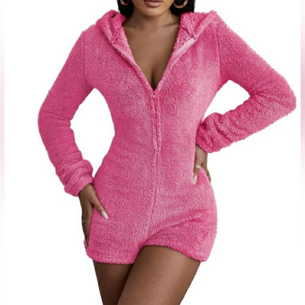 SHEIN Fuzzy Romper